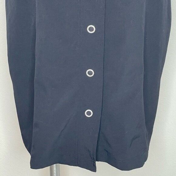 Lucy Women's Black Short Sleeve Adventure Flex Dress Size Small - Picture 3 of 12